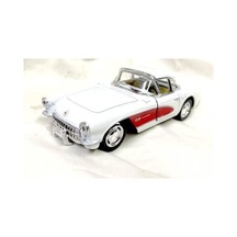 Kinsmart 1957 Chevrolet Corvette 1/34 Beyaz Model Araba
