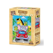 Art Kids Kaptan Fil 16 Parça Ahşap Puzzle
