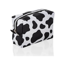 Voice Clutch Seyahat Makyaj Kozmetik Çantası Kumaş 250 Dalmaçya Desenli