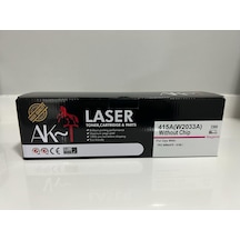 Ak Hp W2033a 415a Chipsiz Kırmızı Uyumlu Toner 2300 Sayfa