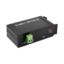 Gigabit Endüstriyel 5 Port Ethernet Switch - Dın Ray Montajlı
