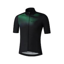 Shimano S-phyre Kısa Kollu Printed Kışlık Rüzgarlık Ceket Black/green M Siyah