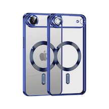 Apple Uyumlu iPhone 17 Air Uyumlu Kross Magneticsafe Kapak - Lacivert