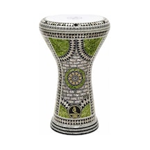 Yankı Gef-sd02 Gef Elfan Yeşil Sedef Darbuka Profesyonel Mısır Modeli El İşçiliği Taşıma Çantalı - 9023785034504