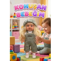 Lucia Girl Konuşan 35 Cm - Etkileşimli Kolları Bacakları Ve Kafası Et Kutulu Oyuncak Bebek 45250463