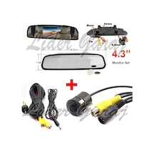 Kameralı Park Sensörü 4.3" Ekran Micro 18.5mm Hd Kamera