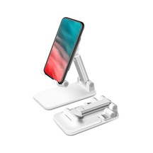 Metal Yüksekliği Ayarlanabilir Telefon Tutucu Standı Katlanabilir Yüksek Telefon Tutucu Laboratuvar Araştırma İnceleme