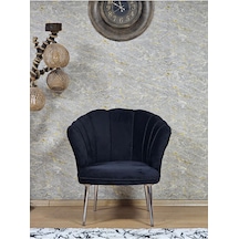 Tekli Papatya Çay Seti Koltuk Krom Sivriltme Ayak, Balkon, Salon, 001