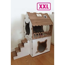 Büyük Teraslı Kedi Evi 2Xlarge