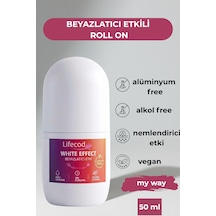 Alüminyumsuz Beyazlatıcı Etkili Roll On 50 Ml My Way