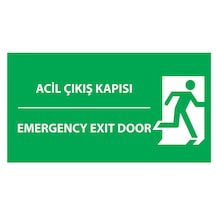 Akdesen Acil Çıkış Fotolümenli 40x22 Cm