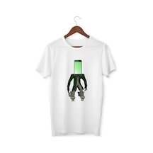 Alpşan Ticaret Skibidi Toilet Titan Phone Baskılı Unisex Çocuk Tişört Beyaz