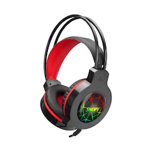 Snopy Sn-gx7 Crazy Kablolu 3.5mm Jac Usb Rainbow Aydınlatma Gaming Mikrofonlu Kulaklık Siyah 1923