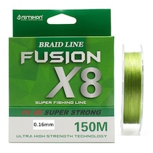 Remixon Fusion 150m 0.16mm X8 Green 8 Kat İp Misina