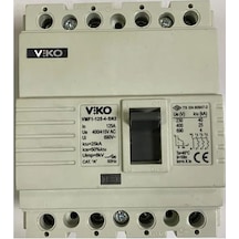 Viko 4x125 Amper 4 Kutuplu 25ka Sabit Kompakt Şalter Vmf1-125-4-sn2