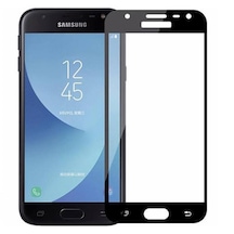 Samsung Galaxy Grand Prime Pro Kırılmaz Cam Nano Tam Kapatan Fibe Siyah