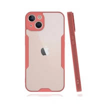 Newface Apple, Uyumlu iPhone 14 Plus Kılıf Platin Silikon - Pembe