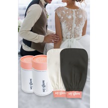 Floş Ipek Kese Gelin Damat Çeyiz Bohça Hamam Banyo Duş Peeling