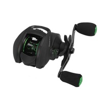 Ranyeek 8.1:1 Hızlı Dişli Manyetik Frenli 17+1 Balata Uzak Atış Baitcasting Olta Makinesi Yeşil-siyah