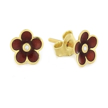 Altın Çiçek Küpe T013190
