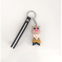 Demon Slayer Kimetsu No Yaiba Figür Silikon Anahtarlık Çanta Süsü