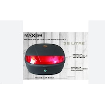 Maxem Mx32 Siyah 32lt Çanta Siyah