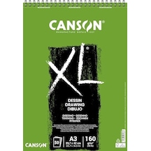 Xl Draw Eskiz Ve Resim Defteri, Spiralli, 50 Sayfa, A3, 160g 103 Ivory