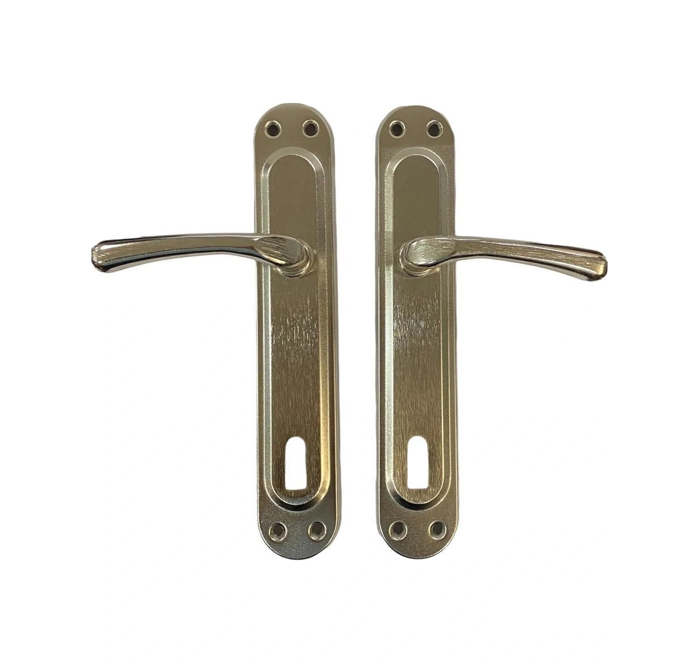 Kumru Nikel Saten Oda Kapı Kolu - Pyrz-285043