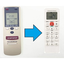 General Fujitsu Ar-ab8 Ar-ab35 Ar-bb9 İle Uyumlu Klima Kumandası