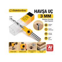 Havşa Uçlu Matkap Derinlik Ayar Aparatı 3 Mm - 942694408
