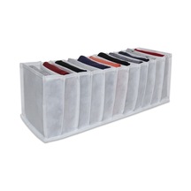 11 Gözlü Dolap Çekmece Içi Akordiyon Katlanır Çamaşır Düzenleyici Organizer Medıum Kumaş 45 X 45 Bey Diğer