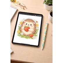 Dokunmatik Kalem Stylus Pen, Şarj Kablolu, Saklama Kutulu Tablet Ve Dokunmatik Ekran Kullanımı İçin Uygun - Uç Bölmeli Kalem Seti Zr2260