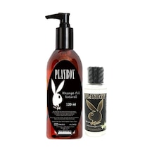 Playboy Aromaterapi Natural Massage Oil 120 Ml + Jasmin Aromalı Massage Vücut Masaj Yağı 50 Ml
