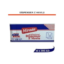 Mirada Z Katlı Havlu 12’li Koli