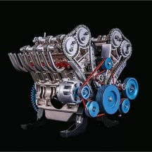 Createtech Motoru Montaj Metal Koleksiyonu Kiti İçin Özel Hediye Araba Sv - Profesyonel Model