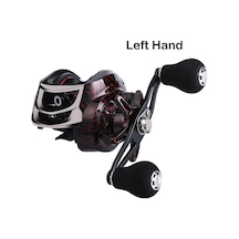 Novahub Çok Renkli Balıkçılık Reel 17 + 1bb Döküm Anti-paslanmaz Makara İplik Balıkçılık Reel Tuzlu Su Tatlı Su Balıkçılık Bobin Çarkı Sol