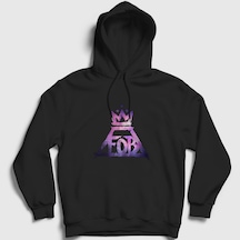 Presmono Unisex Mania Fall Out Boy Kapüşonlu Sweatshirt Siyah