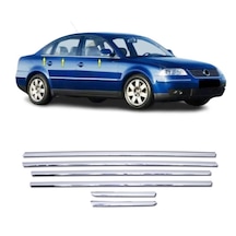 Vw Passat B5 1996-2005 Arası Krom Cam Çıta 6 Prç P.çelik
