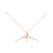 Gümüş Hiç Kolyesi - Rose Rose Gold