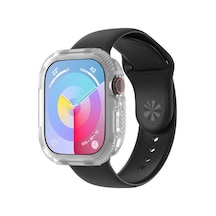 Watch 10 42mm Silikon Tpu Kasa Koruyucu Frm Watch Gard 17 - Şeffaf