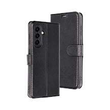 Samsung Galaxy Uyumlu A36 Kılıf Trend S Plus Kapaklı Kılıf - Siyah Bz8683140833749