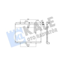 Citroen C4 Motor Radyatoru 1.6 2011-2015 Kale 352500