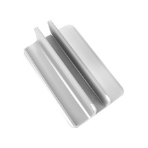 Ayarlanabilir Silikonlu Alüminyum Dizüstü Bilgisayar Standı - Gümüş Renk