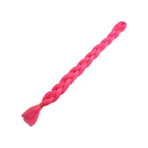 Afrika Örgüsü ve Rasta için Sentetik Saç Neon Pembe
