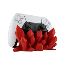 Ps5 Dualsense Uyumlu Kırmızı Kristal Gamepad Standı Ps5 Dualsense Uyumlu Kırmızı Kristal Gamepad Standı