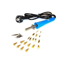 Class Zd-972A Ahşap Ağaç Yakma Havyası 40W