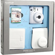 Fujifilm Instax Mini 12 + Albüm + Çanta + 10'lu Film