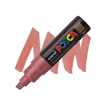 Uni Posca Marker Pc-8K 8.0 Mm Metallic Red