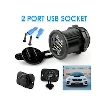 Araç - Motosiklet - Tekne - Kamyon Marin Usb Soketi 12V 24V