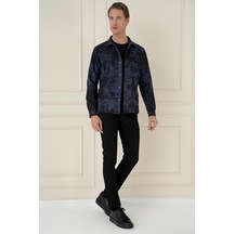 Efor G 1578 Slim Fit Lacivert Klasik Gömlek Lacivert